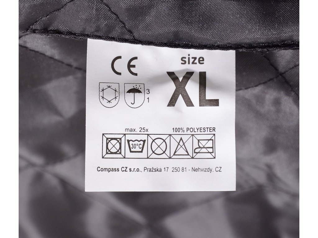Bunda s kapucí reflexní SAFETY XL Compass 01771 + Dárek, servis bez starostí v hodnotě 300Kč