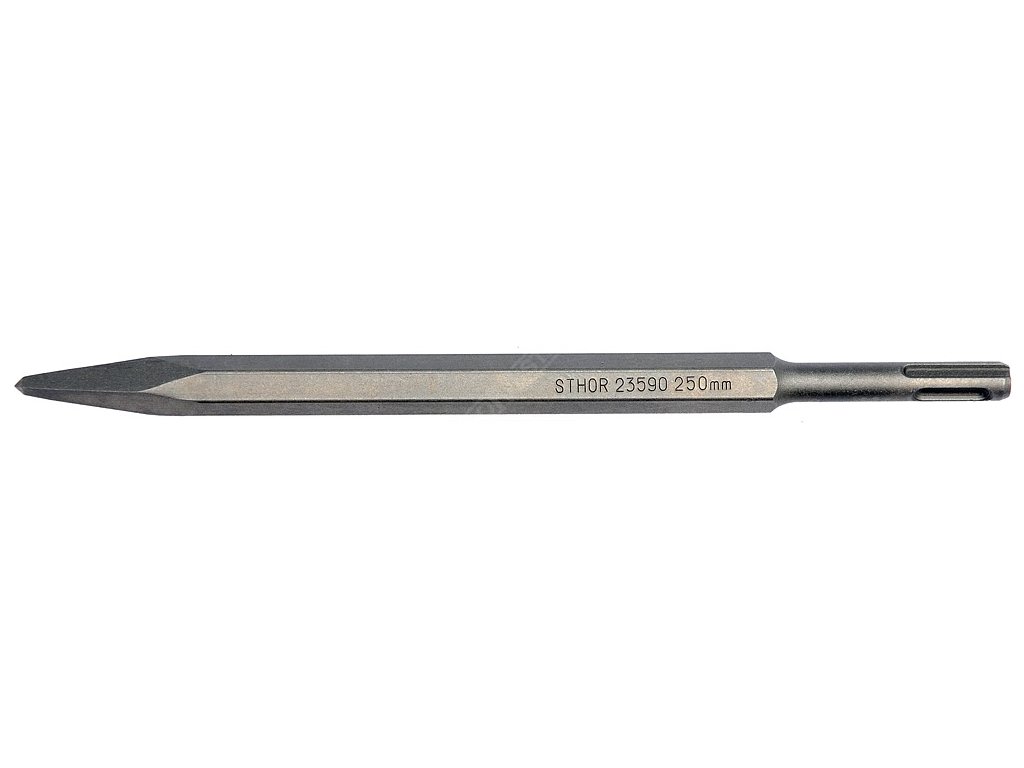 Sekáč SDS+ špičatý 14x250mm Sthor TO-23590