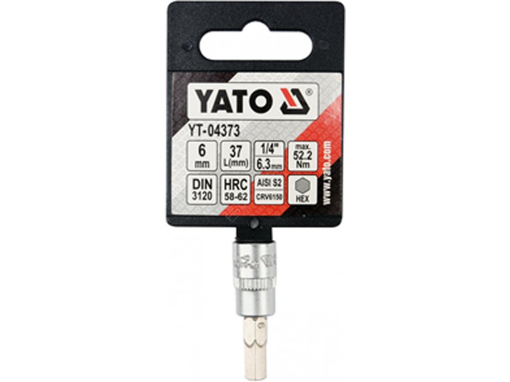 Nástavec 1/4" bit Imbus H6 Yato YT-04373