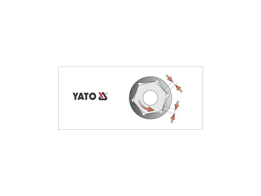 Nástavec 1/2" 10 mm šetihranný Yato YT-1203