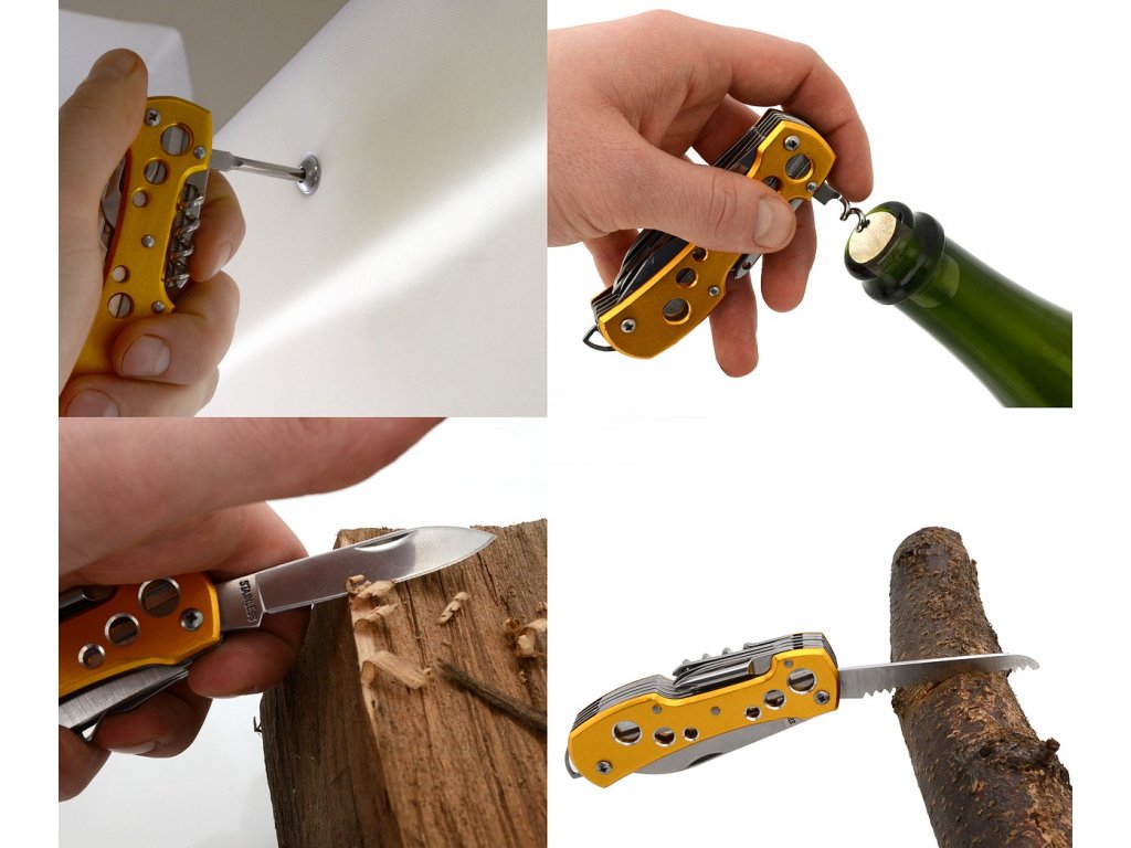 Nůž kapesní MULTI 10cm Cattara 13252