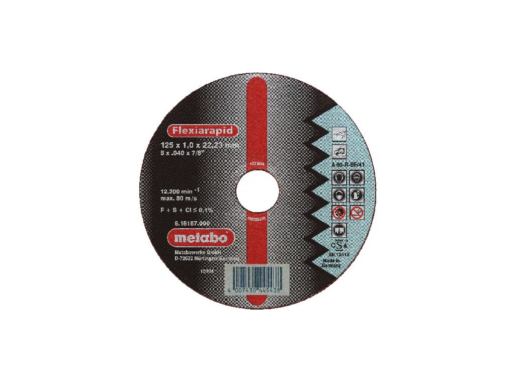 METABO - řezný kotouč - nerez-FLEXIRAPID 350x3,5x25,4 mm