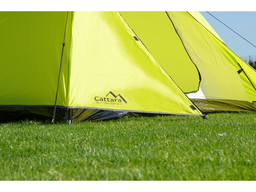 Stan TRENT dvouplášťový pro 3 osoby 210+110x210cm PU3000mm Cattara 13357 + Dárek, servis bez starostí v hodnotě 300Kč