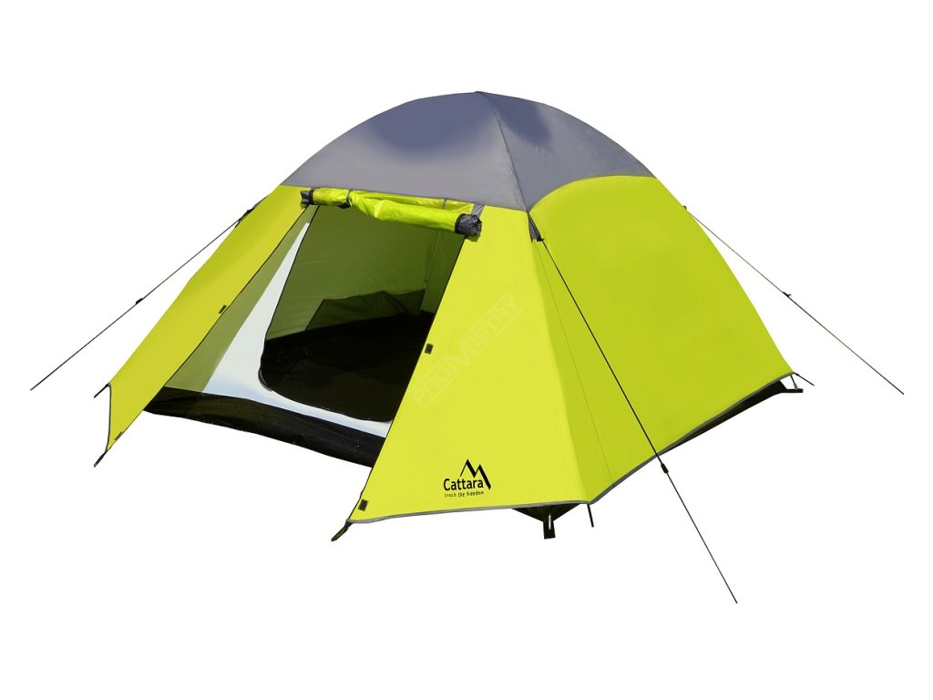 Stan TRENT dvouplášťový pro 3 osoby 210+110x210cm PU3000mm Cattara 13357 + Dárek, servis bez starostí v hodnotě 300Kč