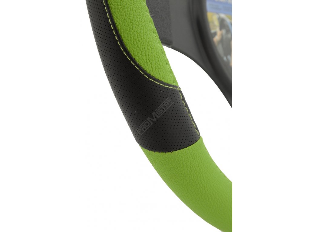 Potah volantu COLOR LINE zelený Compass 31452