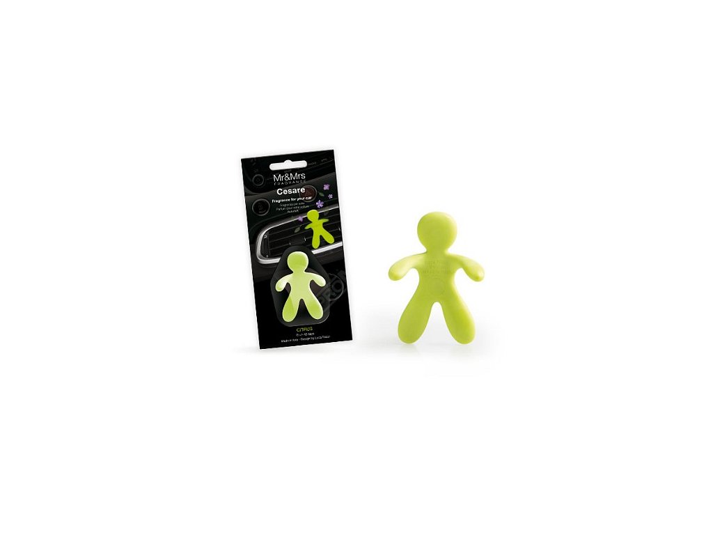 Osvěžovač Mr&Mrs Fragrance CESARE Green Citrus zelený Compass AMJCESBS02