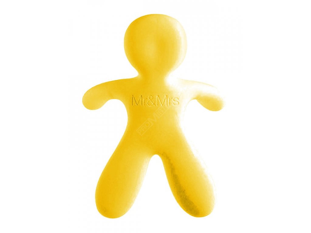Osvěžovač Mr&Mrs Fragrance CESARE Vanilla žlutý Compass AMJCESBS04