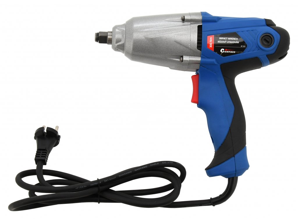 Rázový utahovák na kola 230V 450W 300Nm Compass 07251 + Dárek, servis bez starostí v hodnotě 300Kč