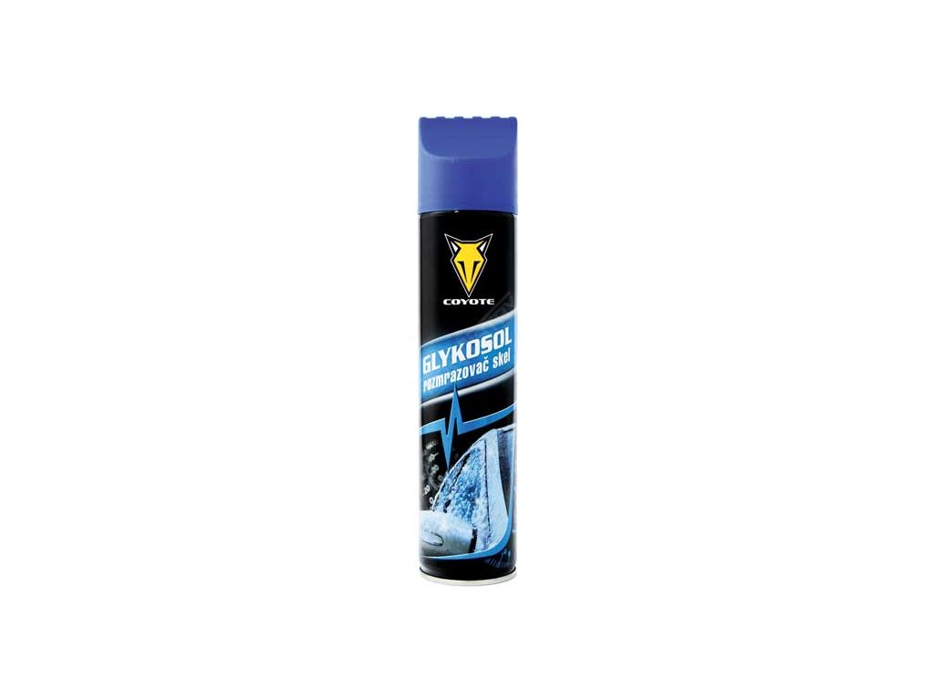 Glykosol aerosol rozmrazovač skel se škrabkou 300 ml COYOTE CY-1031270002