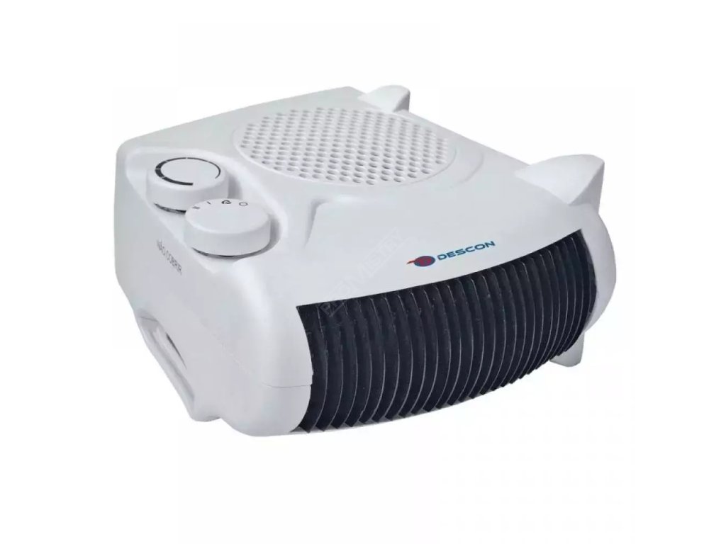 Elektrický přímotop 1000/2000 W + termostat a vestavěný ventilátor