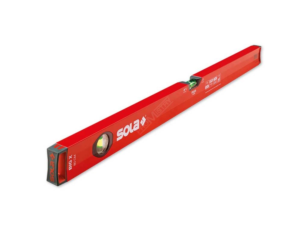 Big X 80 - profilová vodováha 80cm SOLA 01371101 + Dárek, servis bez starostí v hodnotě 300Kč