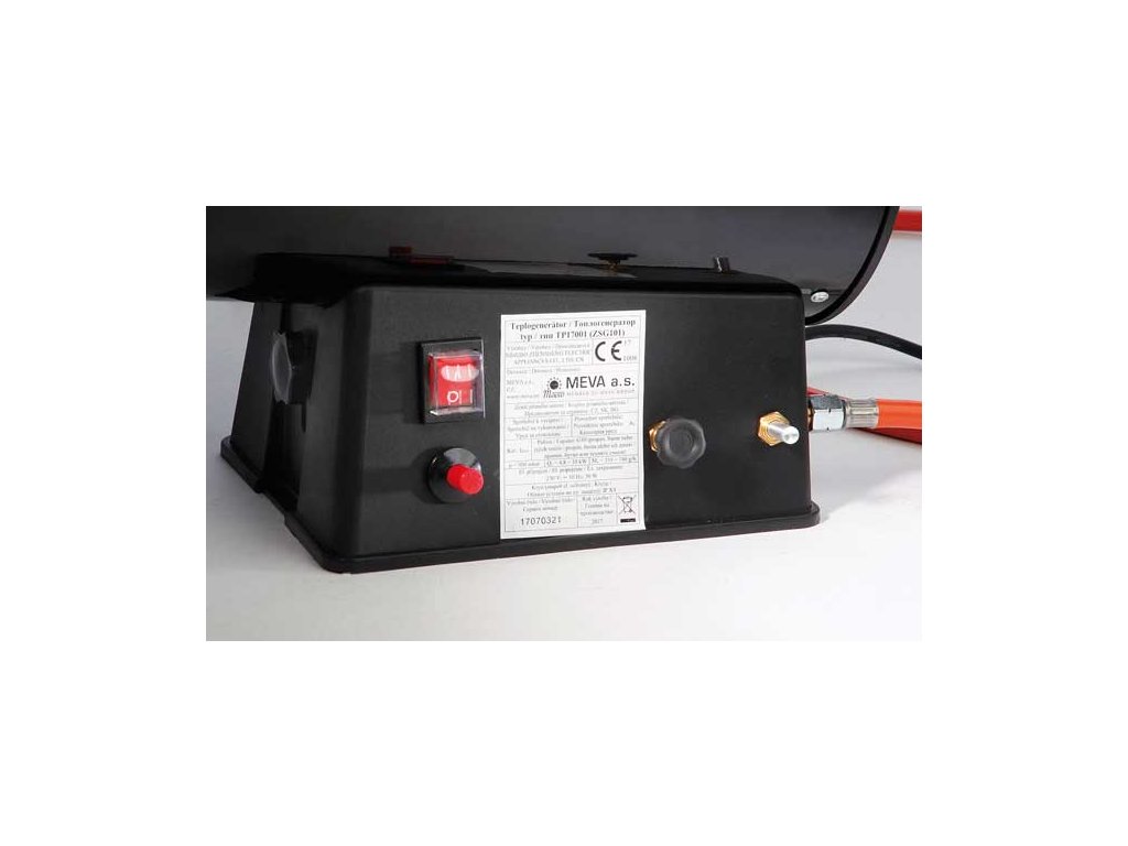 Teplogenerátor 9-30kW - II. jakost MEVA TP17002A + Dárek, servis bez starostí v hodnotě 300Kč