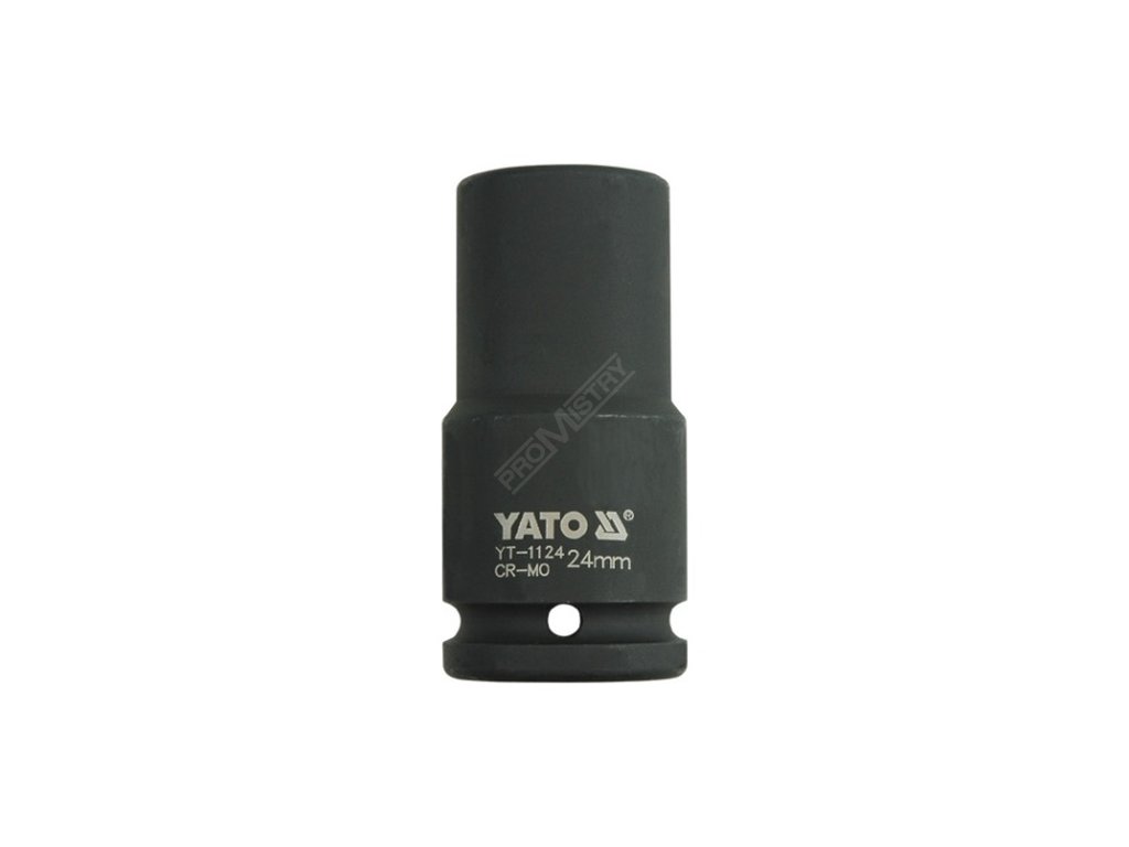 Nástavec 3/4" rázový šestihranný hluboký 24 mm CrMo Yato YT-1124