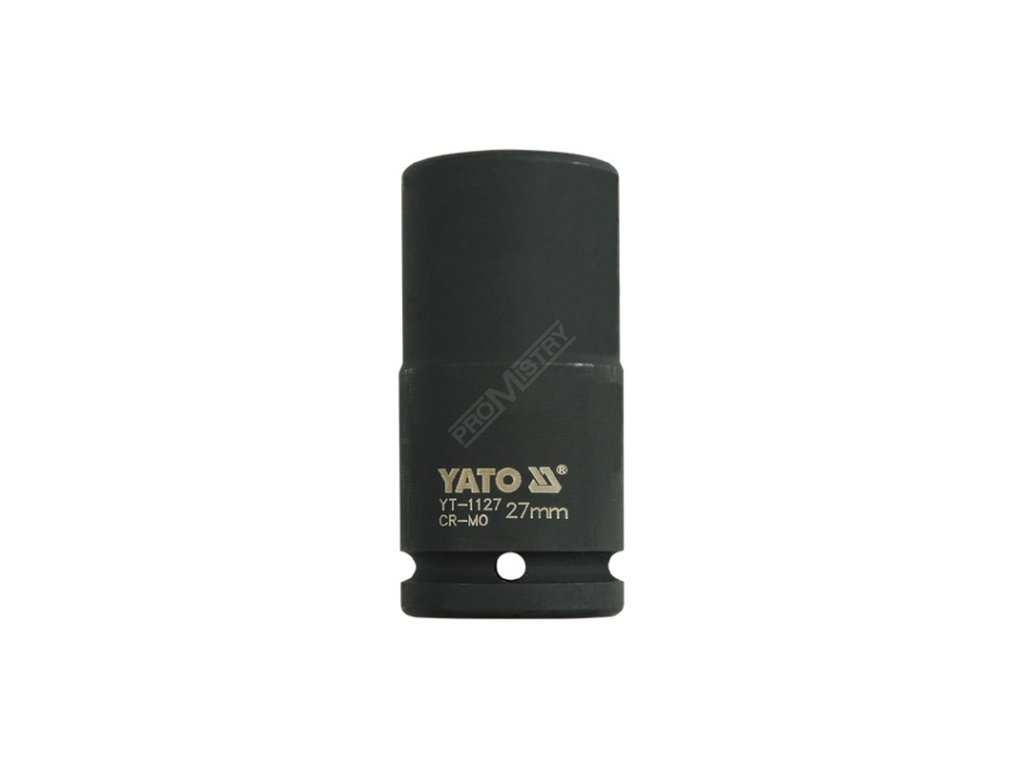 Nástavec 3/4" rázový šestihranný hluboký 27 mm CrMo Yato YT-1127