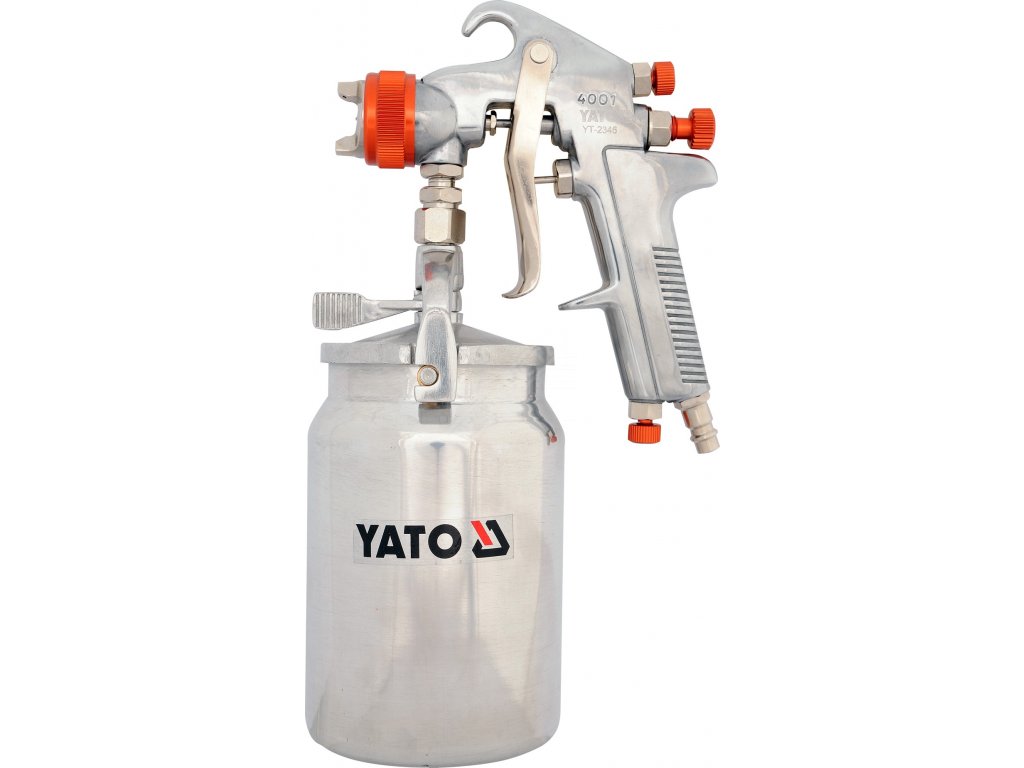 Pistole na lakování s nádrží 1,0l 1.8mm Yato YT-2346 + Dárek, servis bez starostí v hodnotě 300Kč