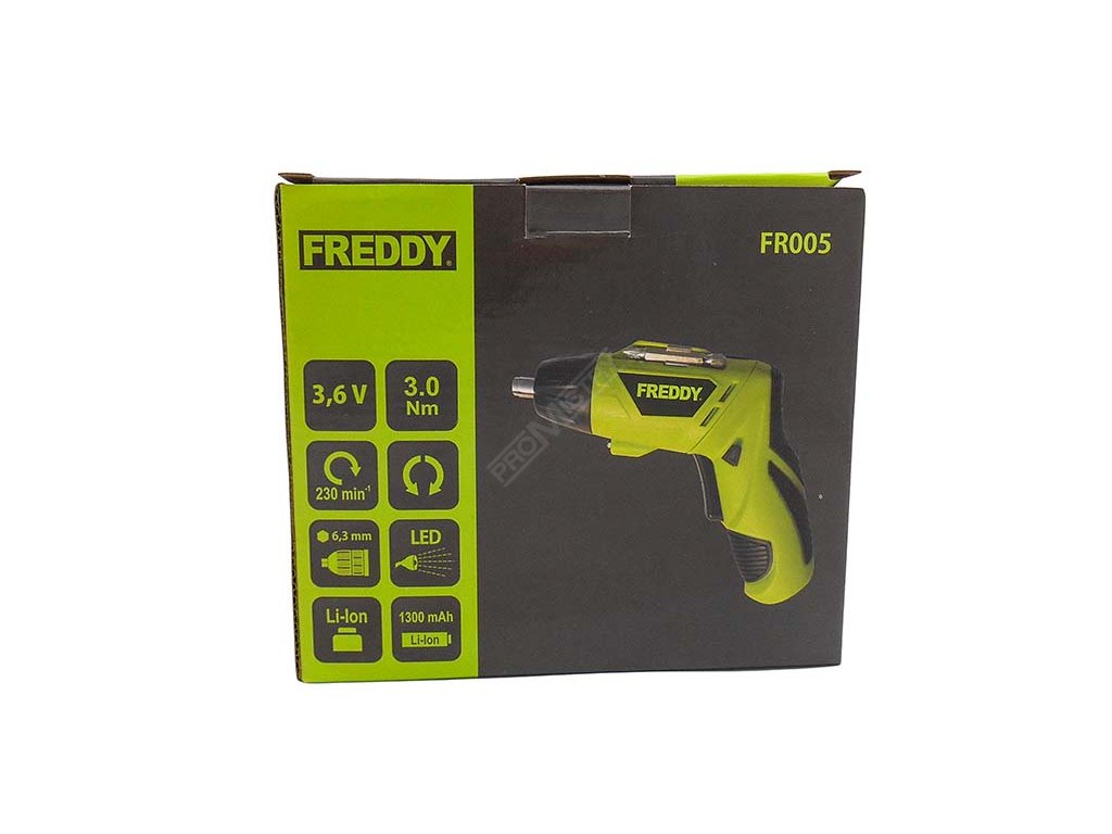 Aku šroubovák s LED světlem 3,6V FREDDY FR005