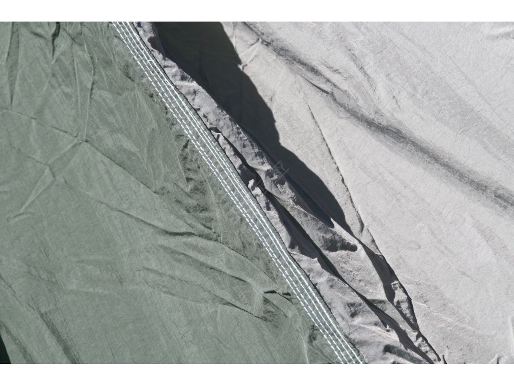 Houpací síť NYLON 275x137cm zeleno-hnědá Cattara 13565