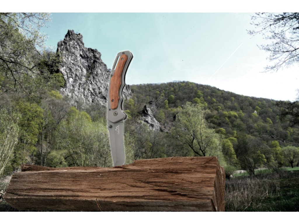 Nůž zavírací HIKER s pojistkou 20cm Cattara 13256