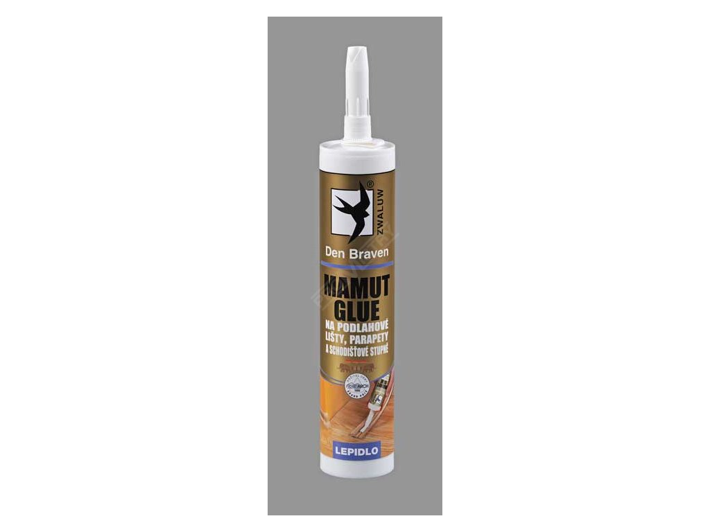 Vysokopevnostní lepidlo MAMUT GLUE 290ml bílá. Na DEN BRAVEN 51909BD