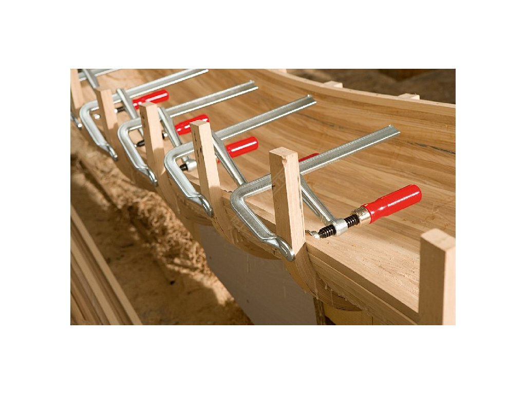Svěrka ocelová šroubová GZ 400x120 mm BESSEY GZ40-12 + Dárek, servis bez starostí v hodnotě 300Kč