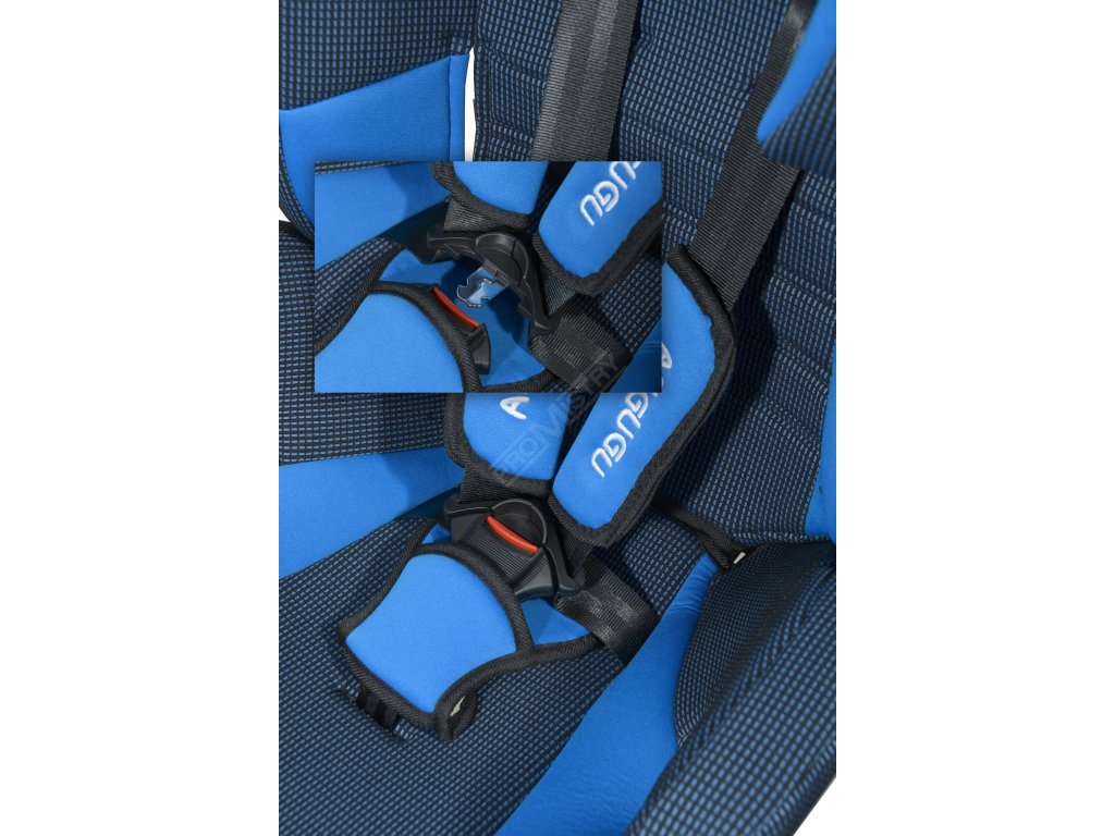 Autosedačka (I,II,III) 9-36kg ANGUGU s pásy modrá Compass PR2051 + Dárek, servis bez starostí v hodnotě 300Kč