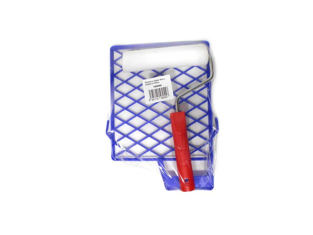 Molitanový malířský váleček 15cm s držákem a mřížkou MAGG 120056