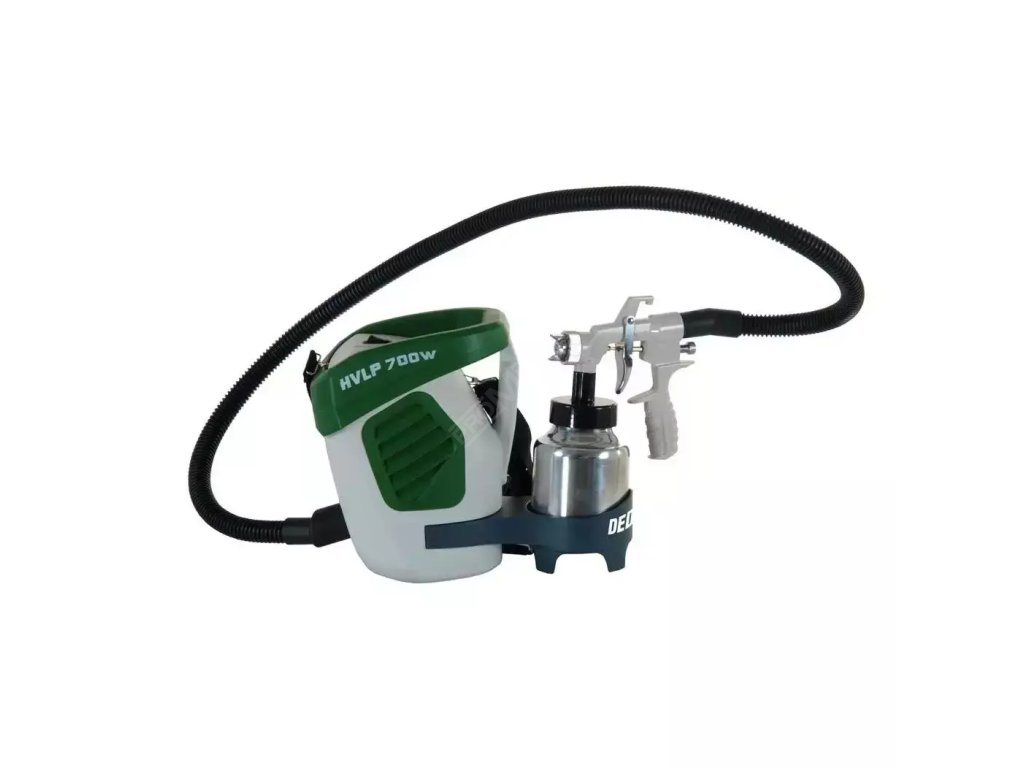 Malířská stříkací pistole HVLP 600 W, tryska 1.8 a 2.5 mm DEDRA DED7413 + Dárek, servis bez starostí v hodnotě 300Kč