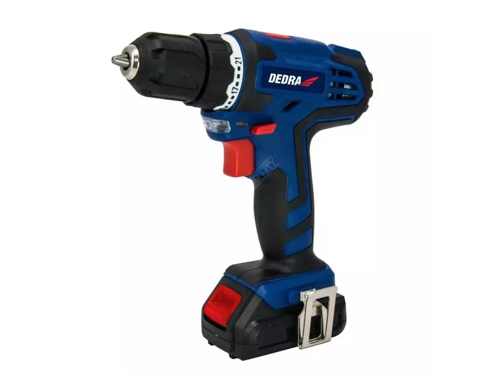 Aku vrtací šroubovák 12V, 1,5Ah, 3-5h, 0-700rpm DEDRA DED7875 + Dárek, servis bez starostí v hodnotě 300Kč