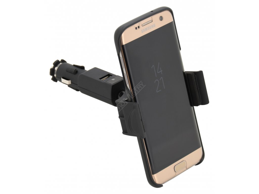 Držák telefonu do zásuvky SOCKET 1xUSB Compass 06261