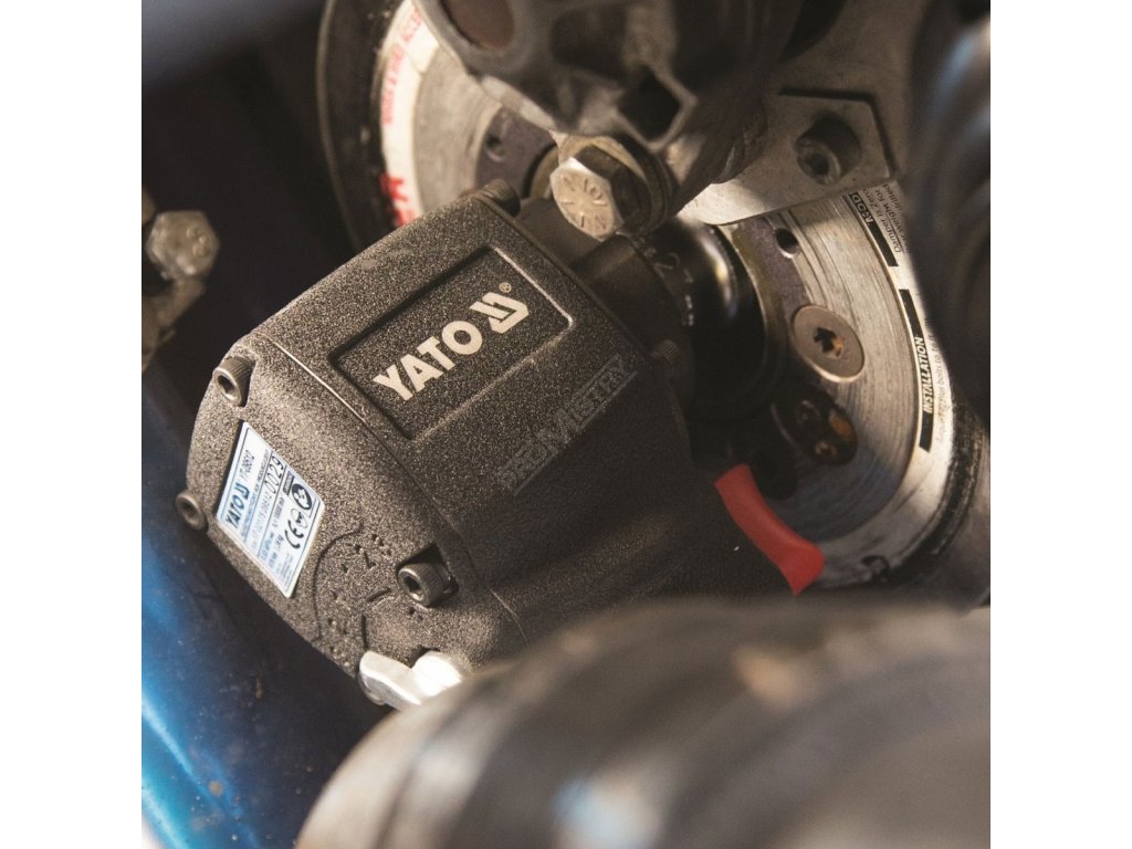 Rázový utahovák pneumatický - mini 1/2" 678 Nm Yato YT-09512 + Dárek, servis bez starostí v hodnotě 300Kč