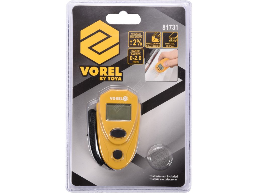 Tester tloušťky laku Vorel TO-81731