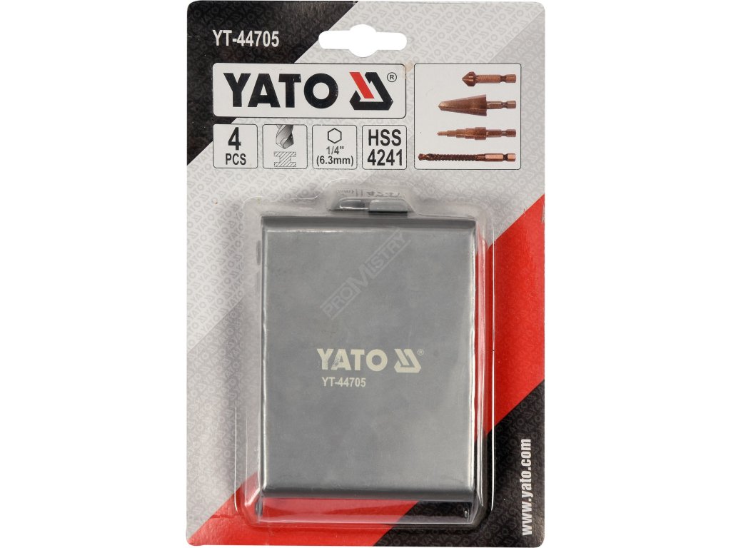 Sada 4ks univerzálních fréz 1/4" Yato YT-44705