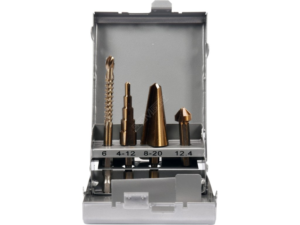 Sada 4ks univerzálních fréz 1/4" Yato YT-44705