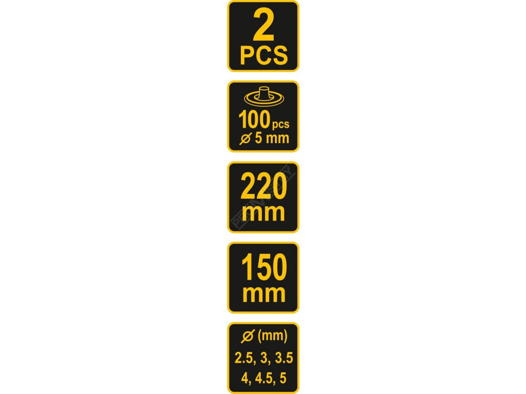 Sada děrovacích kleští na kůži Vorel TO-43603