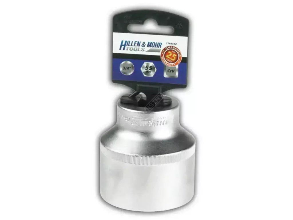 Nástrčná hlavice, šestihran 3/4"" 41mm s věšákem DEDRA 17A441Z
