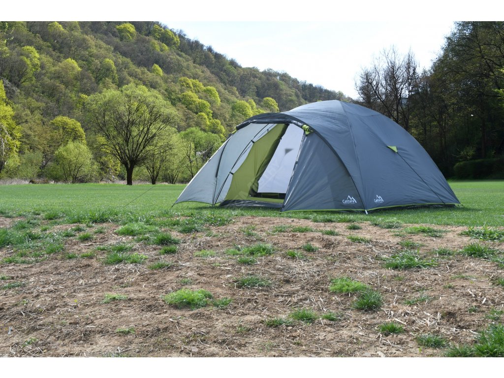 Stan PULA dvouplášťový pro 4 osoby 344x250x150cm PU 3000mm Cattara 13360 + Dárek, servis bez starostí v hodnotě 300Kč