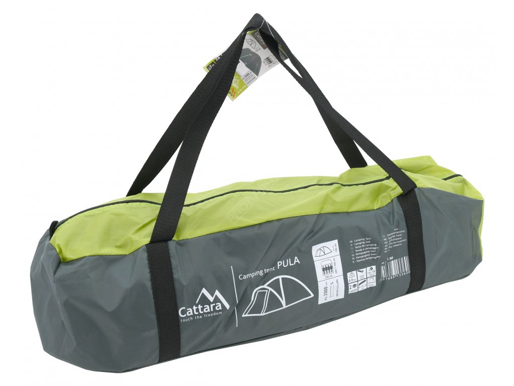 Stan PULA dvouplášťový pro 4 osoby 344x250x150cm PU 3000mm Cattara 13360 + Dárek, servis bez starostí v hodnotě 300Kč