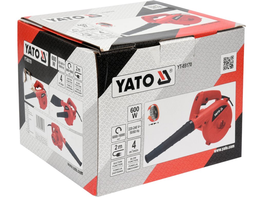 Elektrický fukar 600W Yato YT-85170 + Dárek, servis bez starostí v hodnotě 300Kč