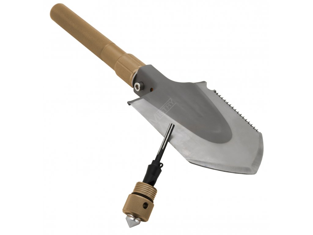 Lopatka skládací multifunkční TIGER 77cm Cattara 13269 + Dárek, servis bez starostí v hodnotě 300Kč
