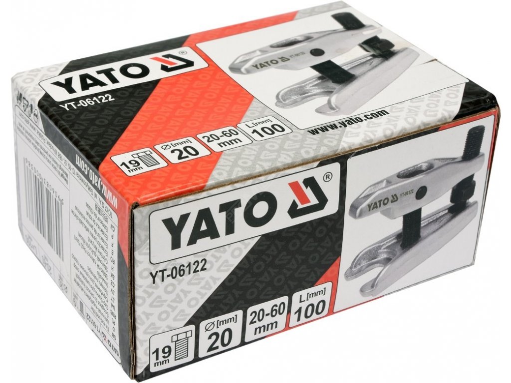 Stahovák na kulové čepy Yato YT-06122