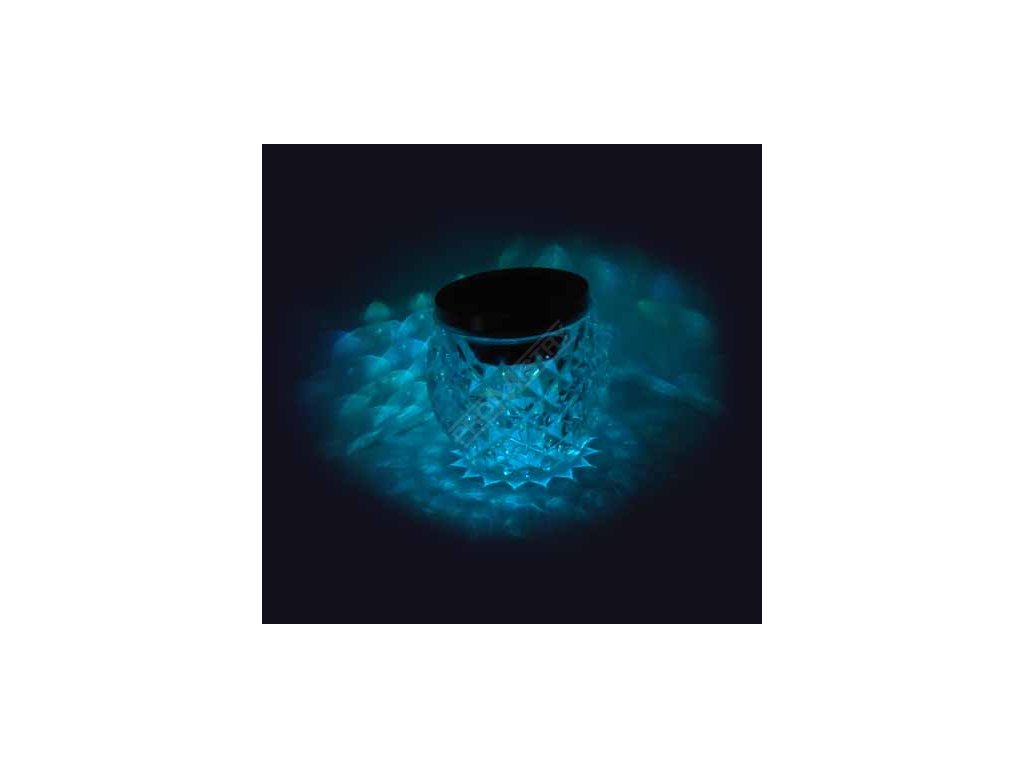 Zahradní solární LED světlo - sklo MAGG 120247