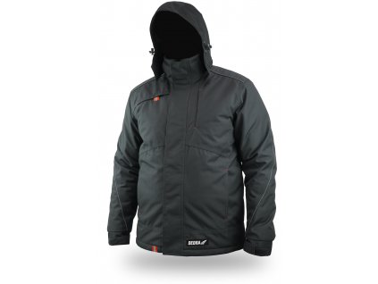 Zateplená zimní bunda, svinovací kapuce, velikost XL DEDRA BH73K3-XL + Dárek, servis bez starostí v hodnotě 300Kč