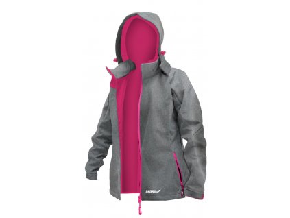 Dámská softshellová bunda, vel.XXL, 96%polyester+4%elastan DEDRA BH65KS-XXL