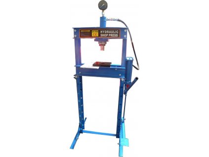 Hydraulický lis s manometrem a nožní pumpou, 20t GEKO nářadí G02086 + Dárek, servis bez starostí v hodnotě 300Kč