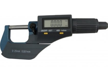 Mikrometr digitální, 0-25mm GEKO nářadí G01487 + Dárek, servis bez starostí v hodnotě 300Kč