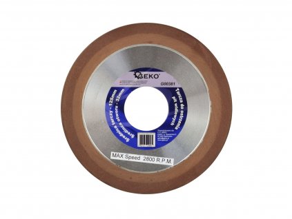 Kotouč na ostření řezných nožů, 125x10x32mm, tloušťka 1,5mm, GEKO