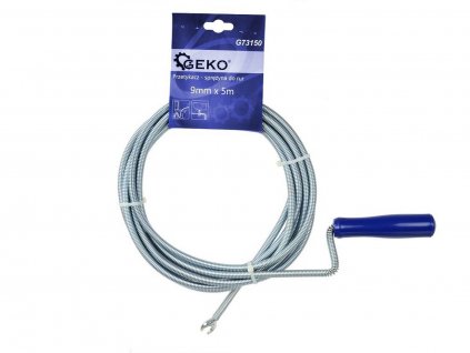 Pero protahovací na čištění odpadů, 5m x O 9mm GEKO nářadí G73150