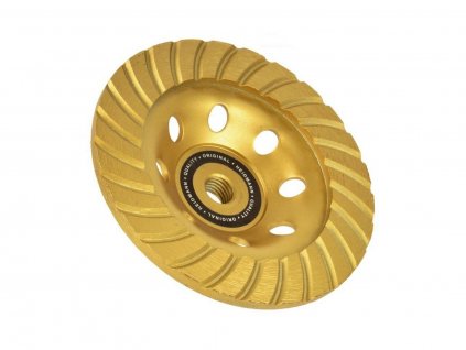 Diamantový brusný kotouč TURBO 125mm M14 GEKO