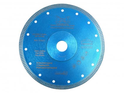 Diamantový lisovaný kotouč 200 x 10 x 25,4-22,2mm GEKO