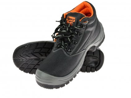 Ochranné pracovní boty kotníkové model č.2 vel.45 GEKO nářadí G90515